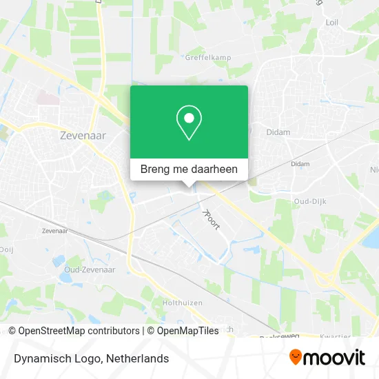 Dynamisch Logo kaart