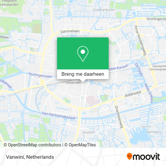 Vanwini kaart