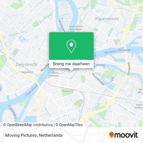 Moving Pictures kaart
