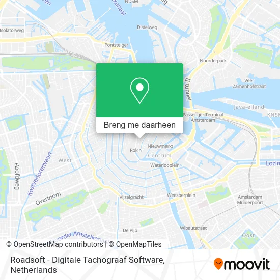 Roadsoft - Digitale Tachograaf Software kaart