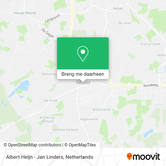 Albert Heijn - Jan Linders kaart