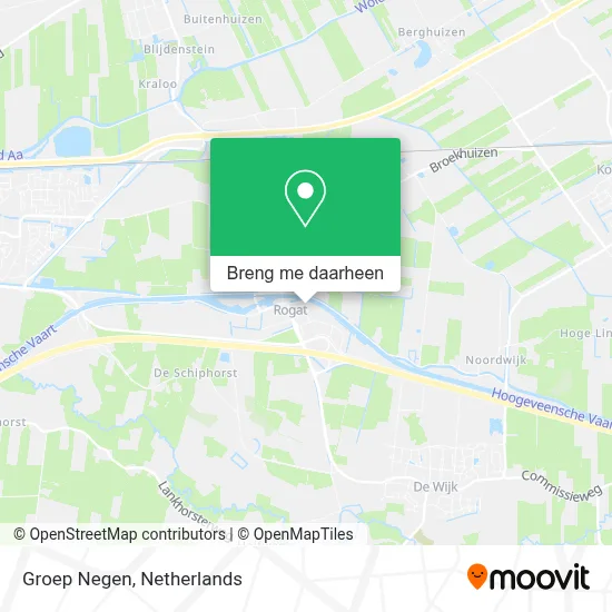 Groep Negen kaart