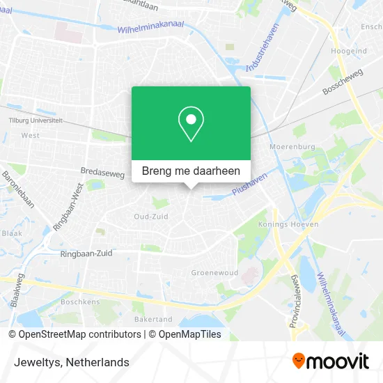 Jeweltys kaart