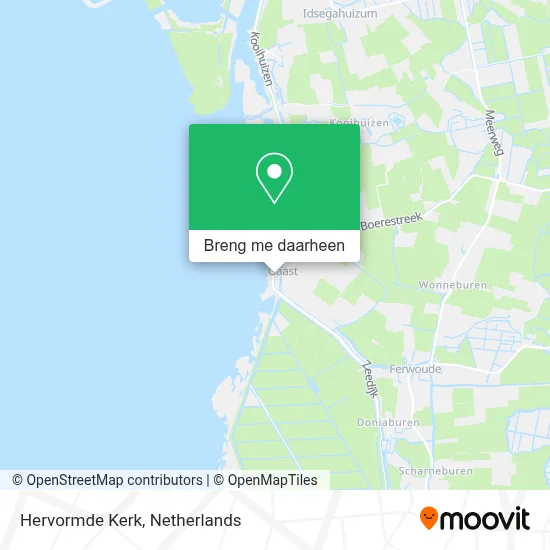 Hervormde Kerk kaart