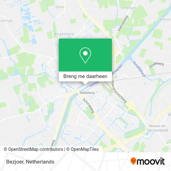 Bezjoer kaart