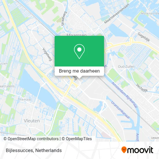 Bijlessucces kaart