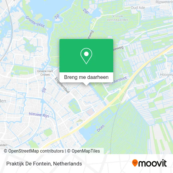 Praktijk De Fontein kaart