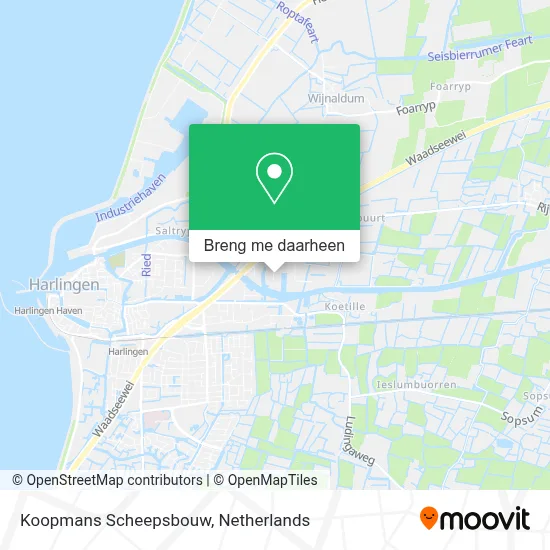 Koopmans Scheepsbouw kaart