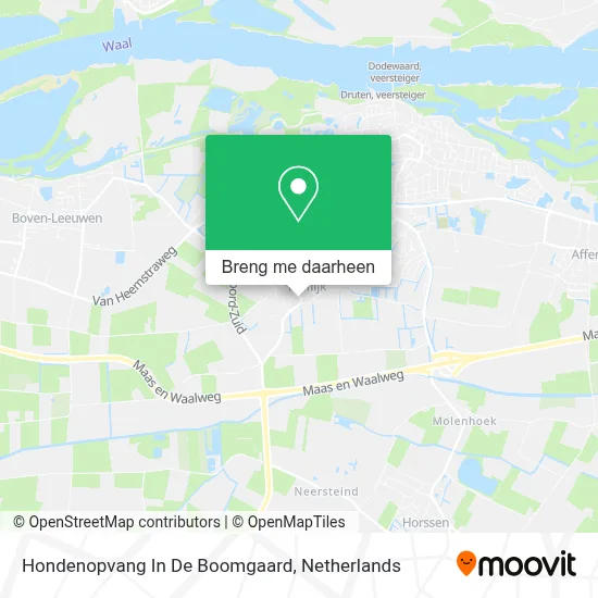 Hondenopvang In De Boomgaard kaart