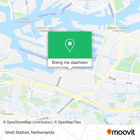 Shell Station kaart