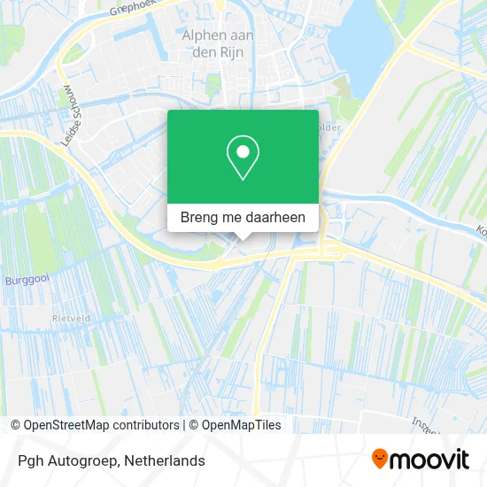 Pgh Autogroep kaart
