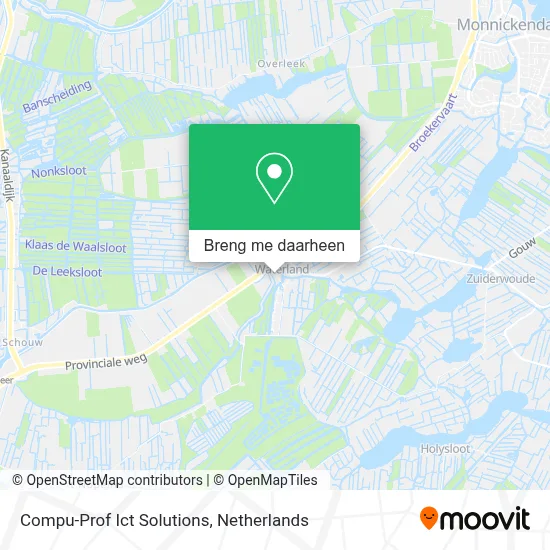 Compu-Prof Ict Solutions kaart