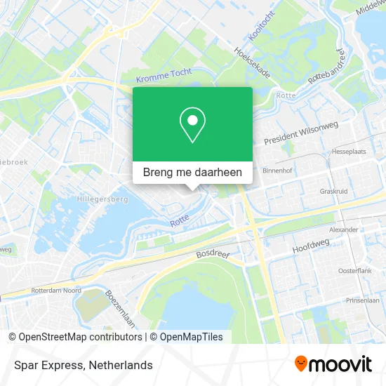 Spar Express kaart
