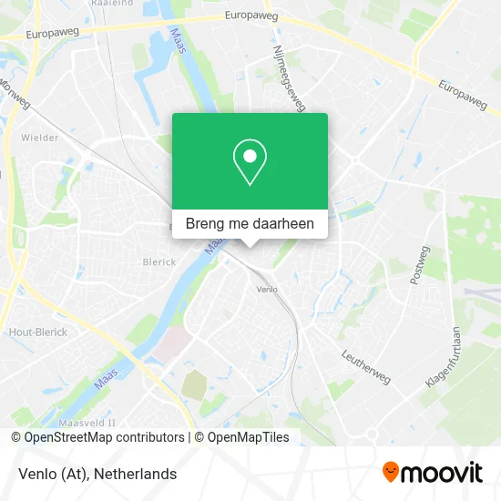 Venlo (At) kaart