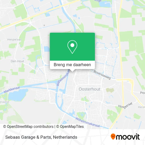 Sebaas Garage & Parts kaart