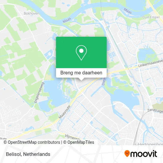Belisol kaart
