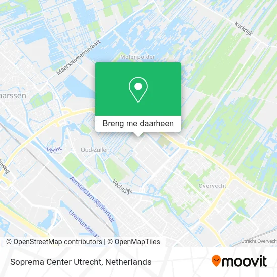 Soprema Center Utrecht kaart