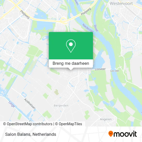 Salon Balans kaart