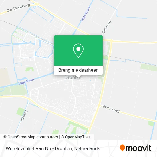Wereldwinkel Van Nu - Dronten kaart