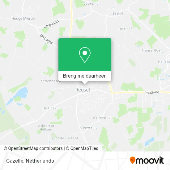 Gazelle kaart