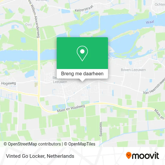 Vinted Go Locker kaart