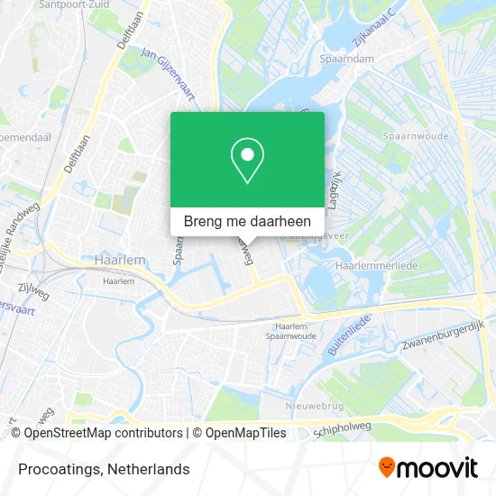 Procoatings kaart