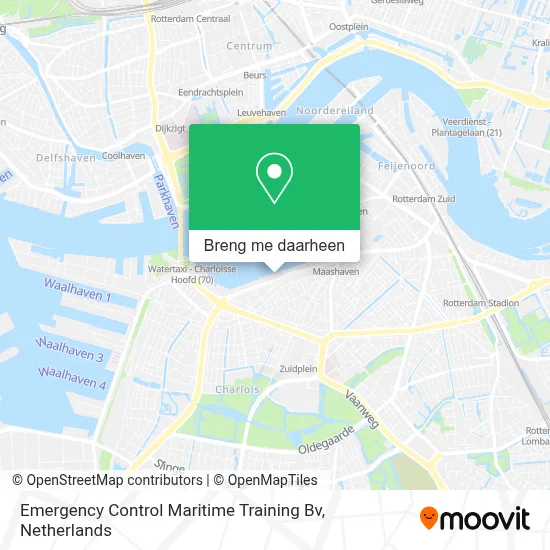 Emergency Control Maritime Training Bv kaart