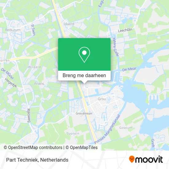 Part Techniek kaart