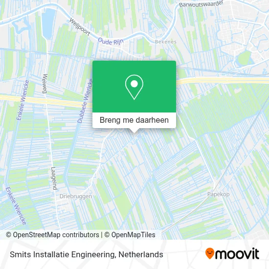 Smits Installatie Engineering kaart