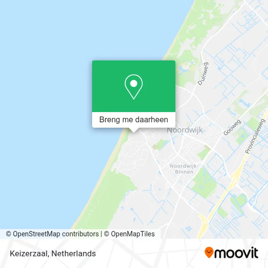 Keizerzaal kaart