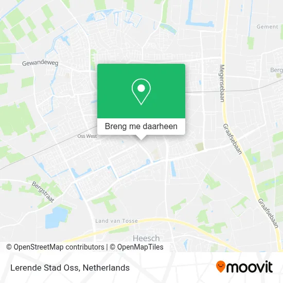 Lerende Stad Oss kaart