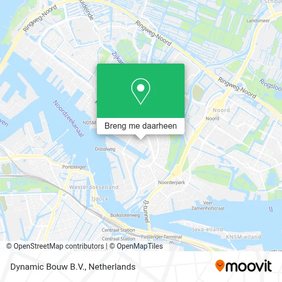Dynamic Bouw B.V. kaart
