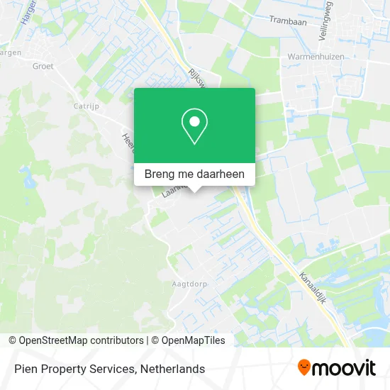 Pien Property Services kaart