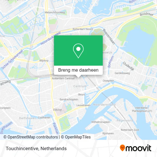 Touchincentive kaart