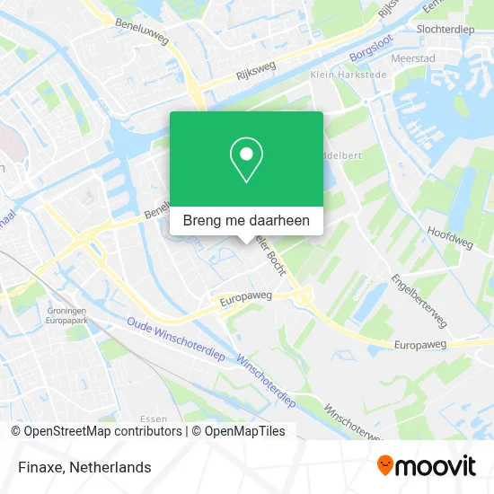 Finaxe kaart