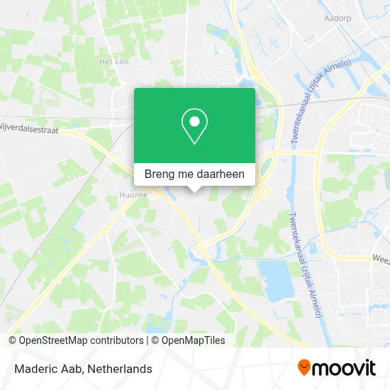 Maderic Aab kaart