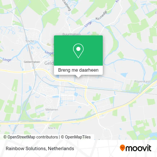 Rainbow Solutions kaart