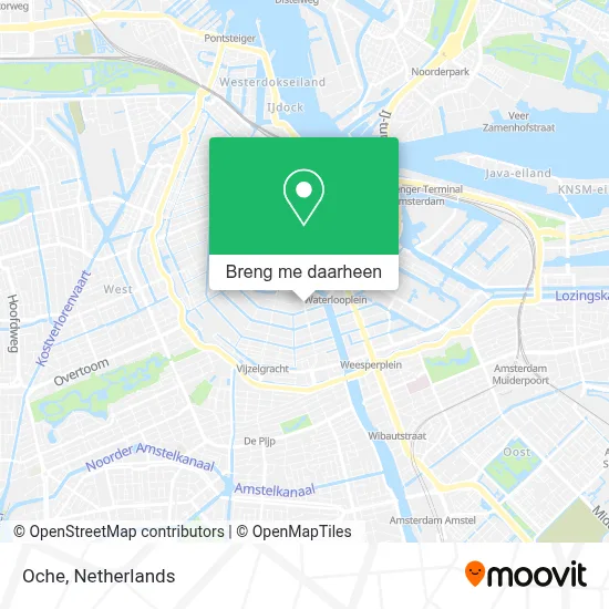 Oche kaart