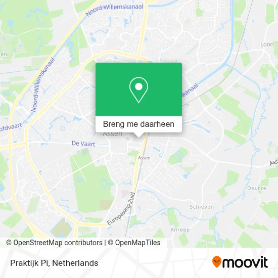 Praktijk Pi kaart