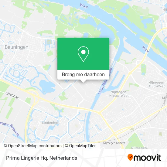 Prima Lingerie Hq kaart