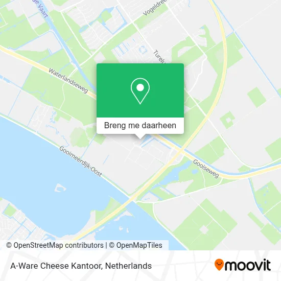 A-Ware Cheese Kantoor kaart