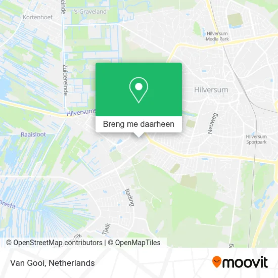 Van Gooi kaart