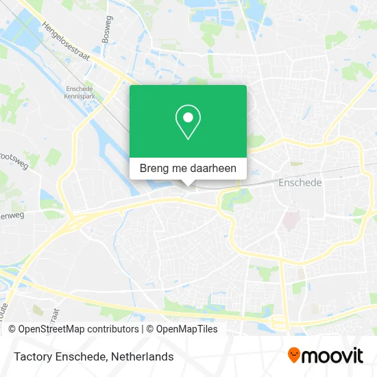 Tactory Enschede kaart
