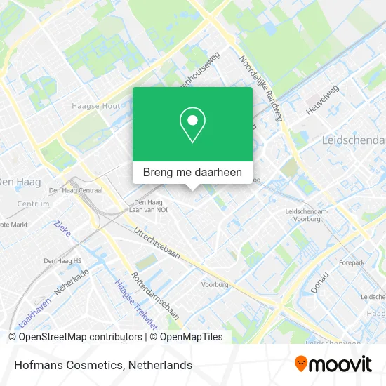 Hofmans Cosmetics kaart