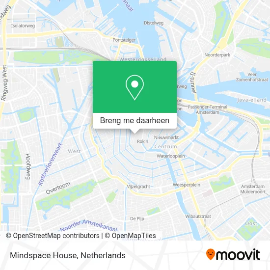 Mindspace House kaart