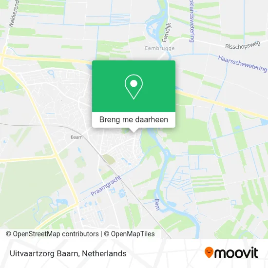 Uitvaartzorg Baarn kaart