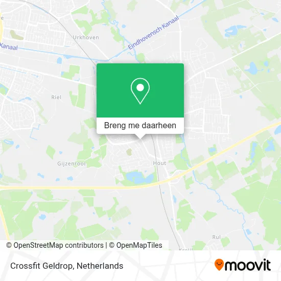 Crossfit Geldrop kaart