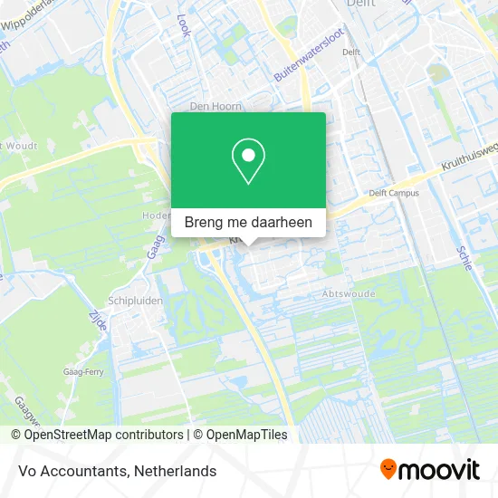 Vo Accountants kaart