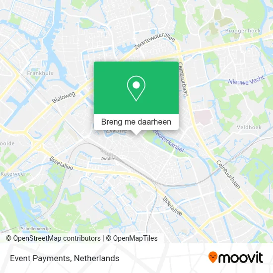 Event Payments kaart