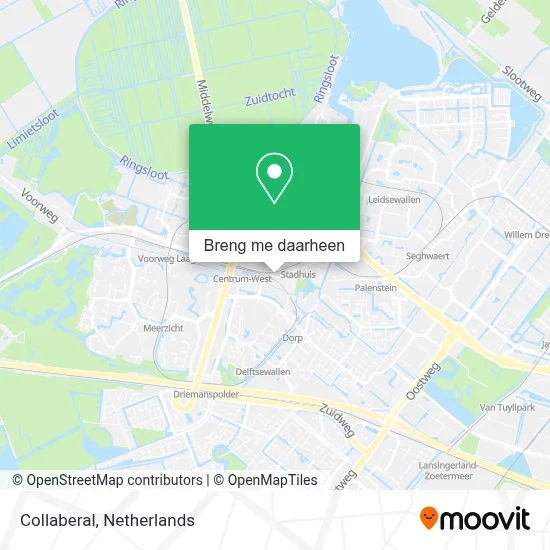Collaberal kaart